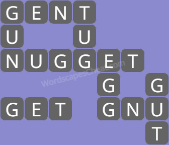 Wordscapes level 8677 answers