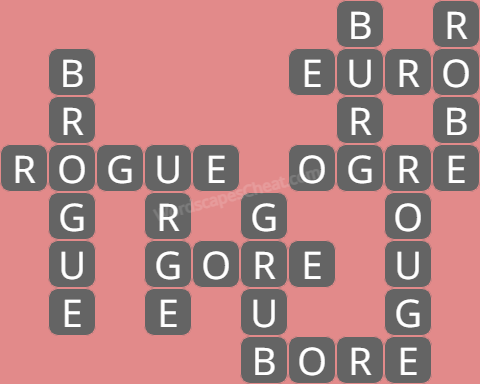 Wordscapes level 8681 answers