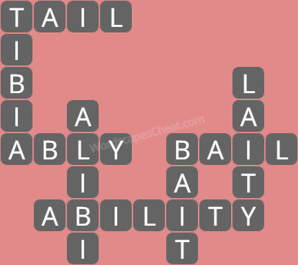 Wordscapes level 8691 answers