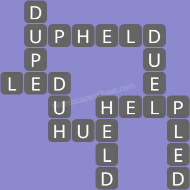 Wordscapes level 8697 answers