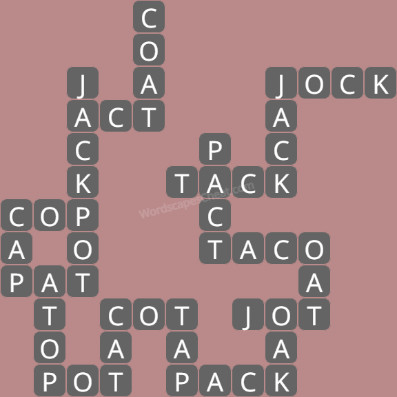 Wordscapes level 8710 answers