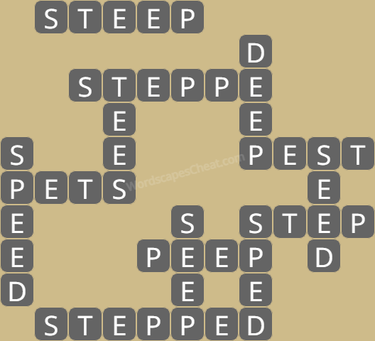 Wordscapes level 8722 answers