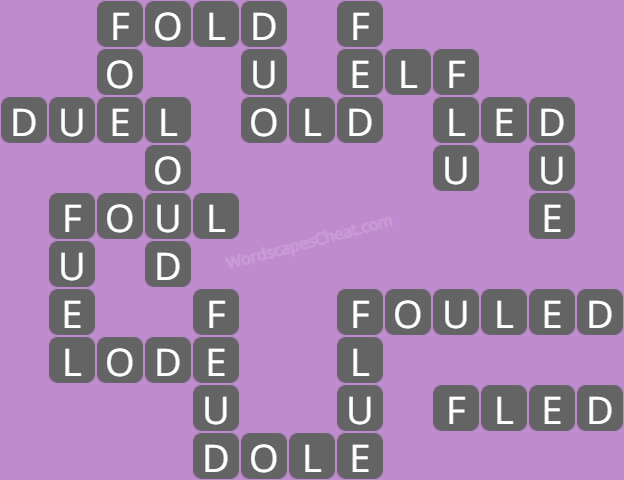 Wordscapes level 8728 answers