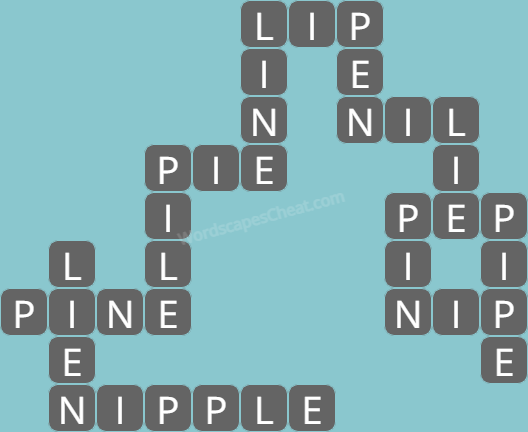 Wordscapes level 8736 answers