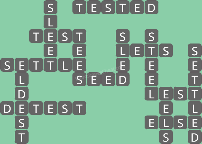 Wordscapes level 8775 answers