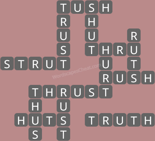 Wordscapes level 8820 answers