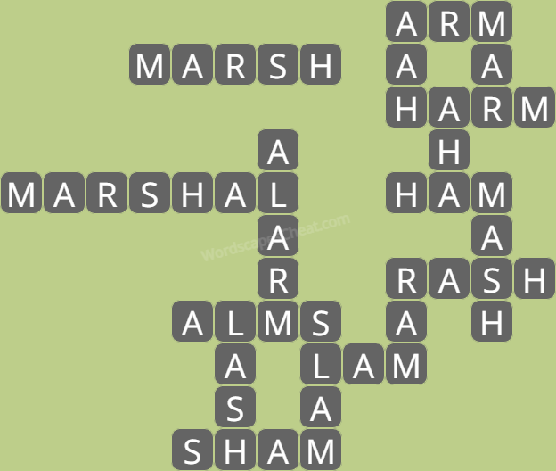 Wordscapes level 8823 answers