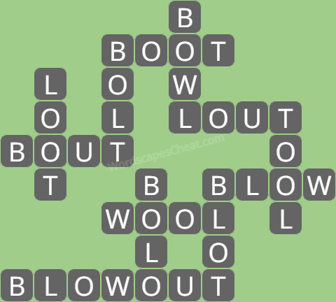 Wordscapes level 8894 answers