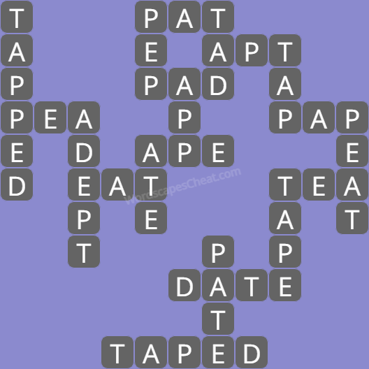 Wordscapes level 8907 answers