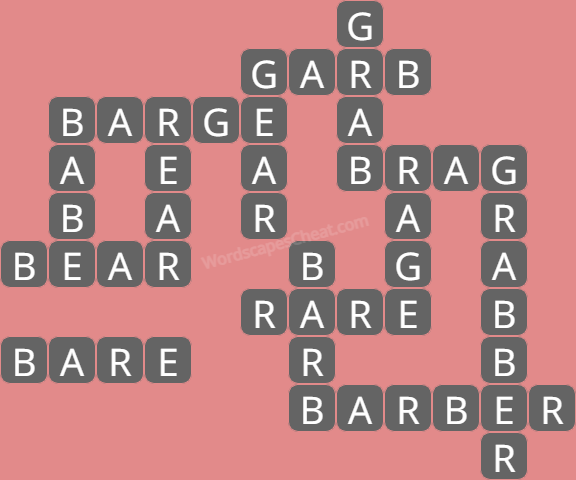 Wordscapes level 8921 answers