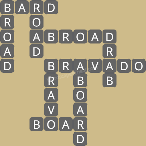 Wordscapes level 8972 answers