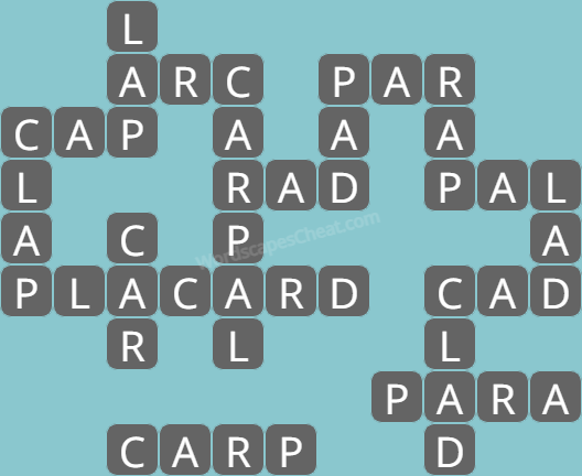 Wordscapes level 8986 answers