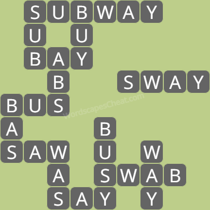 Wordscapes level 9043 answers