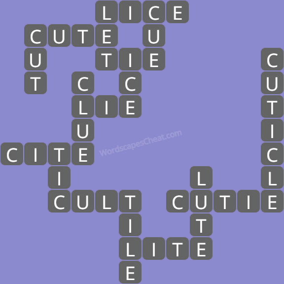Wordscapes level 9097 answers