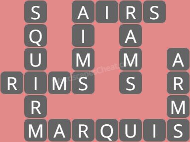 Wordscapes level 9111 answers