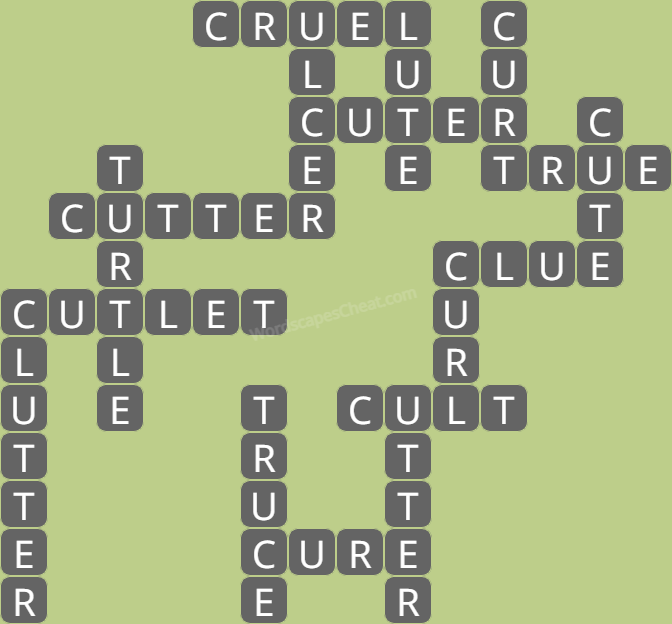 Wordscapes level 9173 answers