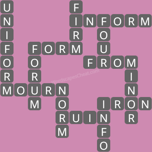 Wordscapes level 9189 answers
