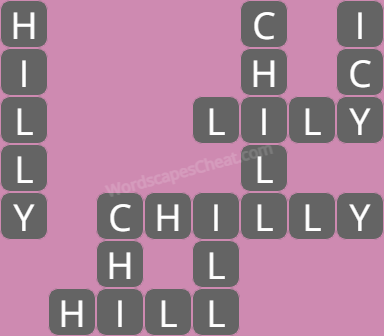 Wordscapes level 9289 answers