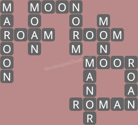 Wordscapes level 9320 answers
