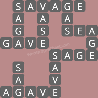 Wordscapes level 9340 answers