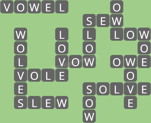 Wordscapes level 9344 answers