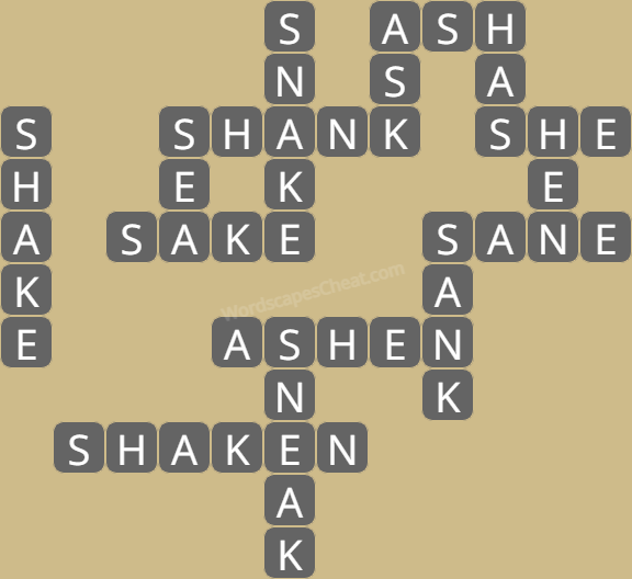 Wordscapes level 9352 answers