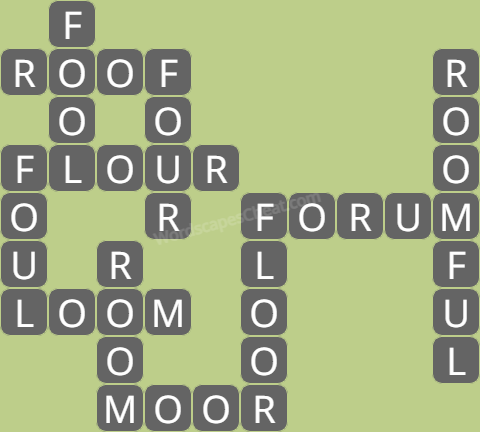 Wordscapes level 9373 answers