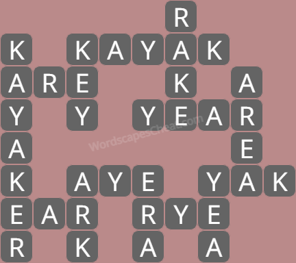 Wordscapes level 9480 answers