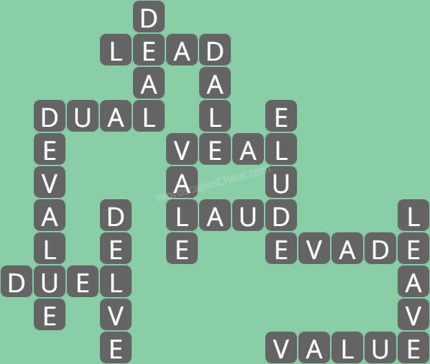 Wordscapes level 9505 answers