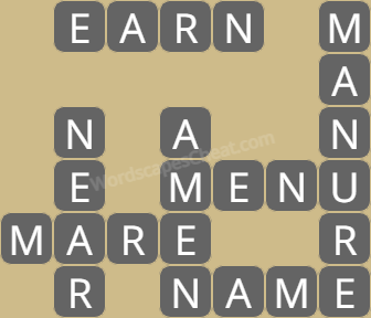 Wordscapes level 9522 answers