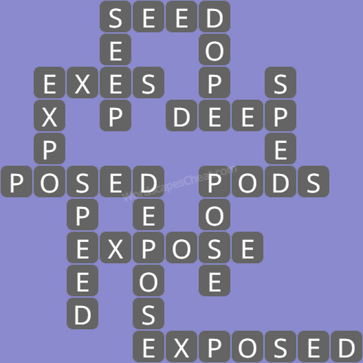 Wordscapes level 9537 answers