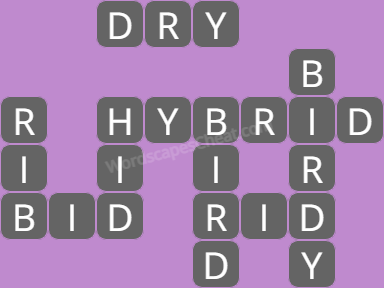 Wordscapes level 9558 answers
