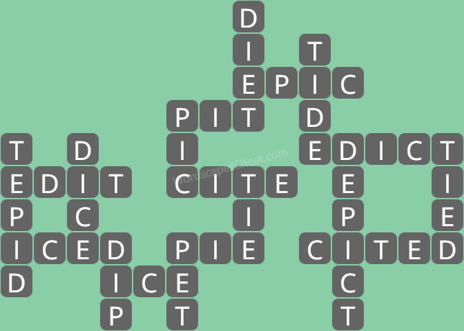 Wordscapes level 9585 answers