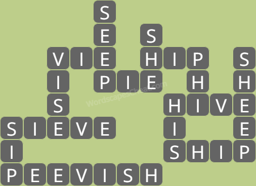 Wordscapes level 9603 answers