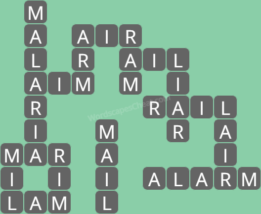 Wordscapes level 9605 answers