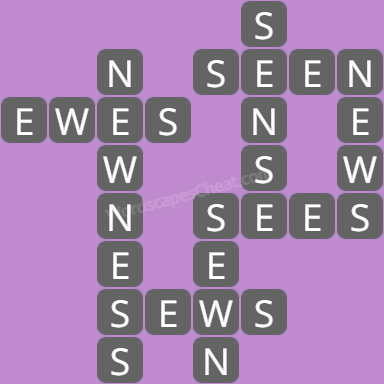Wordscapes level 9608 answers