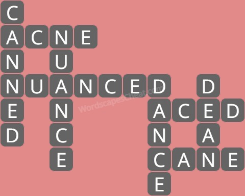 Wordscapes level 9681 answers
