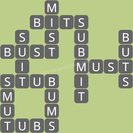 Wordscapes level 9683 answers