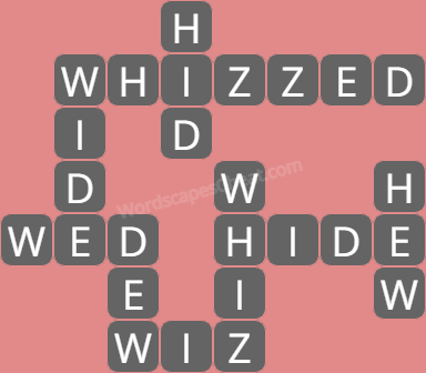 Wordscapes level 9691 answers