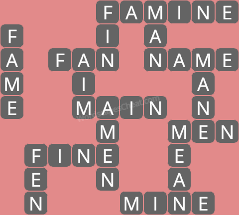 Wordscapes level 9711 answers