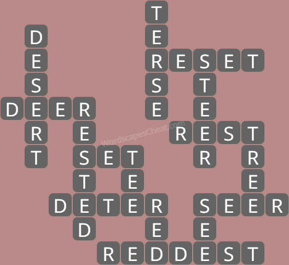 Wordscapes level 9720 answers