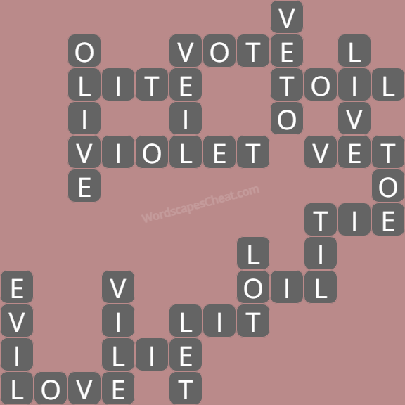 Wordscapes level 9730 answers