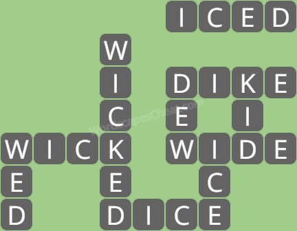 Wordscapes level 9734 answers