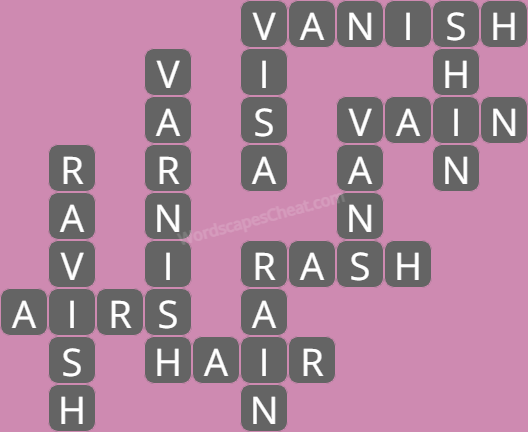 Wordscapes level 9739 answers