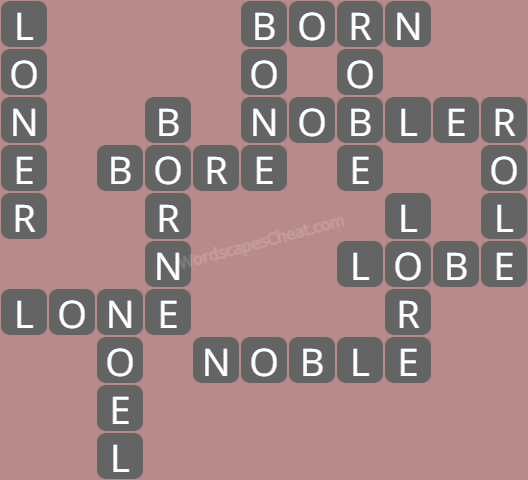 Wordscapes level 9740 answers