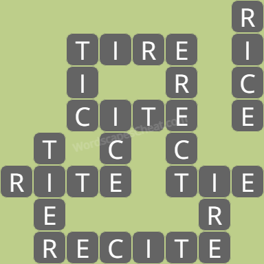 Wordscapes level 9753 answers