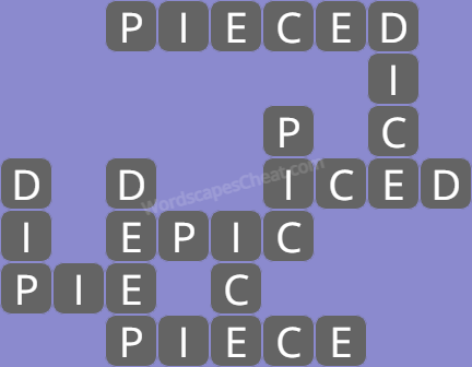 Wordscapes level 9757 answers