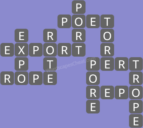 Wordscapes level 9767 answers