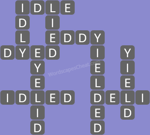 Wordscapes level 9787 answers