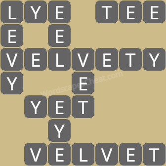 Wordscapes level 9792 answers